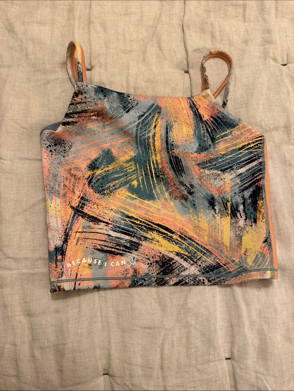 Athleta  Cropped Tank Top - Multi-Color